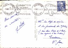 CPM Cote d'Azur Menton vue generale 