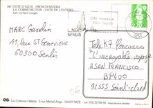 CPM Cote d'Azur la Corniche d'Or Cote de l'Esterel les Rochers Rouges 