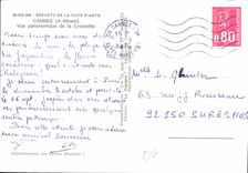 CPM Reflets de la Cote d'Azur Cannes A mmes vue panoramique de la Croisette 