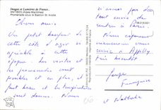 CPM Antibes Alpes Maritimes Promenade sous le Bastion St Andre 