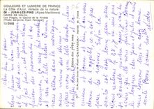 CPM Couleurs et lumiere de France la Cote d'Azur miracle de la nature Juan les Pins Alpes Maritimes 