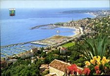 CPM Cote d'Azur French Riviera Menton Alpes Maritimes vue generale le nouveau port 