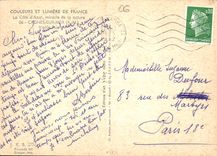 CPM Couleurs et lumiere de France la Cote d'Azur miracle de la nature Cagnes sur Mer A M Vieille rue