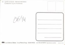 CPM Cote d'Azur French Riviera Costumes nicois et mimosa 