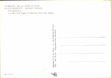 CPM Au soleil de la Cote d'Azur Villeneuve Loubet Plage vue generale la Baie des Anges et Marine Bai