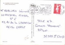 CPM Cannes Cote d'Azur Carlton Hotel 