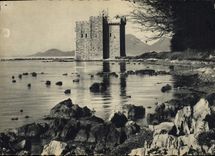 CPM La Cote d'Azur Iles de Lerins Chateau Saint Honorat 