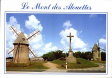 CPM Le Mont des Alouettes Vendee Moulin a vent
