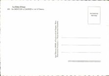 CPM La Cote d'Azur de Menton a Cannes a vol d'Oiseau 