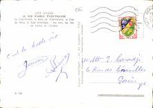 CPM Cote d'Azur le Nid d'Aigle d'Eze Village le Cap Ferrat la Baie de Villefranche le Cap de Nice le