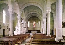 CPM Croix de Vie Vendee Interieur de l'Esglise Ste Croix 