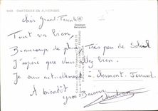 CPM Chateaux en Auvergne La Batisse Pontgibaud Tournoel Chazeron Val Cordes Murol