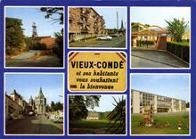 CPM Vieux Conde Divers aspects 