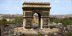 CPM Paris l'Arc de Triomphe 