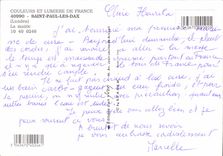 CPM Couleurs et lumiere de france Saint Paul les Dax Landes la mairie 