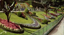 CPM Bagrenes de Bigorre Ville Thermale le merveilleux decor des Jardins suspendu 