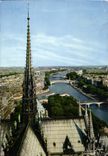 CPM Paris la fleche de Notre Dame 