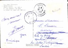 CPM Nos Alpes Pittoresques Beuil A M Station estivale vue generale au fond le Chaine des Alpes 