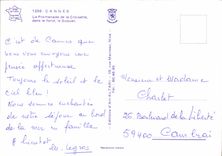 CPM Cannes la Promenade de la Croisette dans le fond le Suquet 