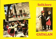 CPM Scenes du Folklore Catalan 