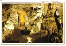 CPM Grotte d'Ossette a 20kms de Besancon Doubs Salle des cristaux 