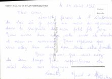 CPM Eglise de St Antonin du Var