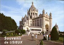 CPM Lisieux Calvados La Basilique 
