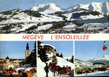 CPM Megeve l'Ensoleillee Hte Savoie Sports d'Hiver 