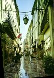 CPM Narbonne Narbo Mareius Rue du Pont des Marchands Batie sur un Pont Romain sur lequel passait la 