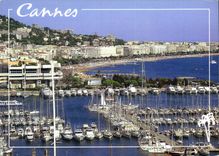 CPM La Cote d'Azur Inoubliable Cannes A M le Palais du Festival et la Croisette 
