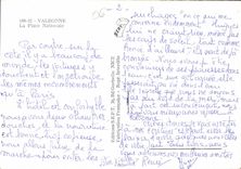 CPM Valbonne la Place Nationale Hotel Restaurant Bar Foucard