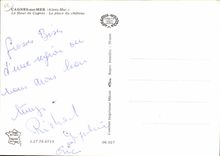 CPM Cagnes sur Mer Alpes Mar le Haut de Cagnes la place du chateau 