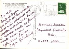 CPM Saint Paul Cote d'Azur la Placette Fontaine aux colombes