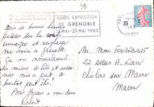 CPM Les Belles Alpes Francaises Grenoble Vue prise par avion sur les nouveaux Boulevards et la chain