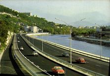 CPM L'arrivee a Grenoble par l'autoroute A 48 