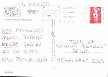 CPM Grånoble Isere L'Isere et la chaine de Belledonne 