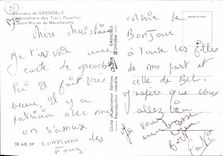 CPM Environs de Grenoble Illuminations des Trois Pucelles a Saint Nizier du Moucherotte 