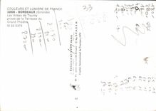 CPM Couleurs et lumiere de France Bordeaux Gironde les Allees de Tourny prises de la Terrasse du Gra