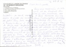 CPM Couleurs et lumiere de France Bassin d'Arcachon Gironde Crepuscule sur le Bassin la Dune du Pila