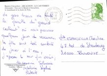 CPM Bassin d'Arcachon Arcachon le Cap Ferret Gironde Vue sur le Bassin d'Arcachon le mumbaud et la d