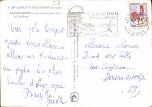 CPM Bassin d'Arcachon Gironde la Dune du Pyla et la Foret