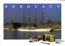 CPM Bordeaux Gironde Port de la Lune 