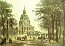 CPM Paris du temps jadis le Dome des Invalides 