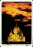 CPM Paris Crepuscule sur la Basilique du Sacre Coeur 