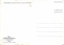 CPM Arcachon Gironde Coucher de soleil sur le bassin 