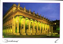 CPM Bordeaux le Grand Theatre 