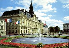 CPM Les Merveilles du Val de Loire Tours Indre et Loire L'hotel de Ville place Jean Jaures 