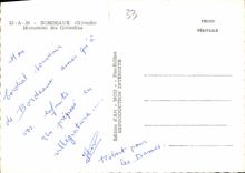 CPM Bordeaux Gironde Monument des Girondins 