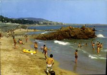 CPM La Bocca Une partie de la plage dans le lointoin 