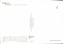 CPM Saint Germain des pres Paris Automobile